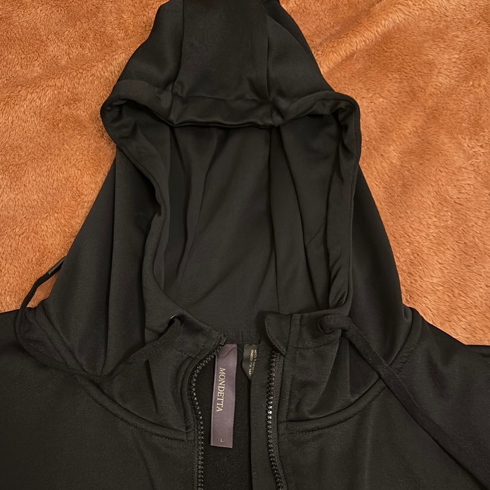 Black Hooded Jacket